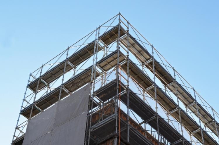 単管ブラケット足場