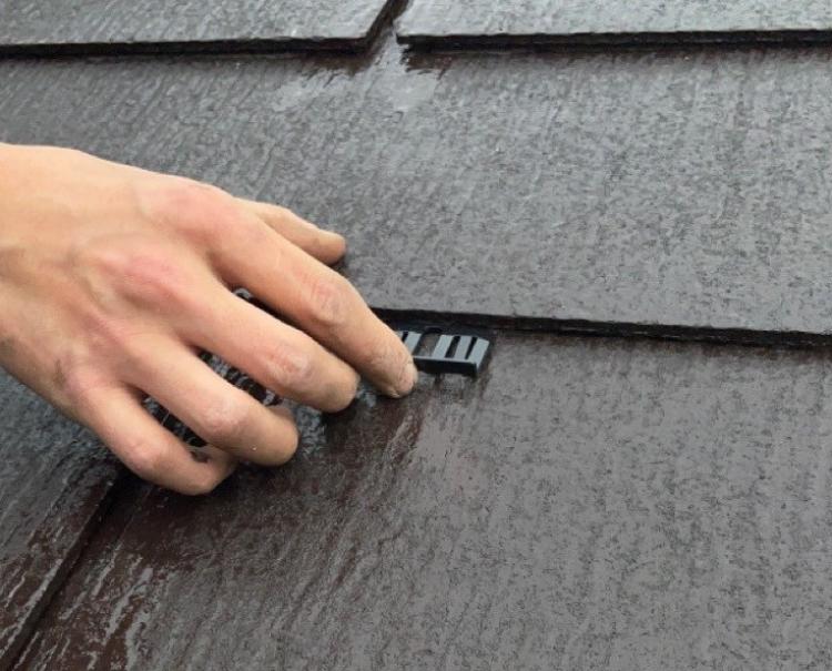 タスペーサーによる縁切り作業